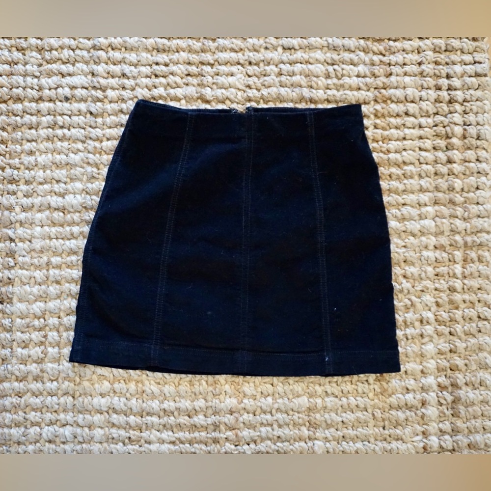 Free People Femme Corduroy Mini Skirt